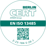 Zertifizierzeichen EN ISO 13485